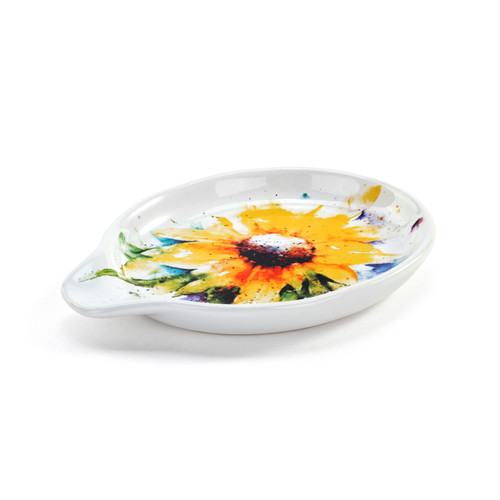 Sunflower Oval Spoon Rest slide 