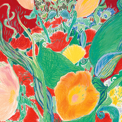 ArtLifting Neckerchief - Floral Stripes slide 