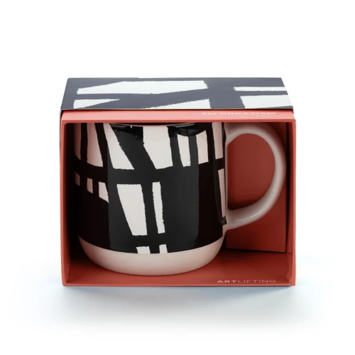 ArtLifting Mug - Bold Black and White slide 