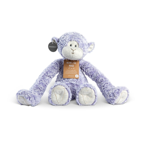Heartful Hugs Monkey Anxiety Stuffed Animal 17.5" slide 