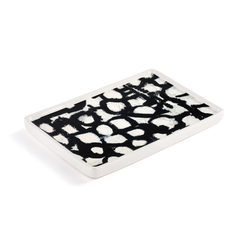 ArtLifting Small Tray - Off White and Black slide 