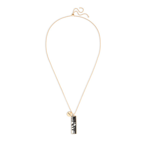 ArtLifting Necklace - Bold Black and White slide 