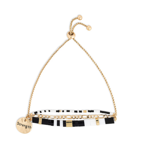 Your Journey Strength Adjustable Tile Bracelet 7" slide 