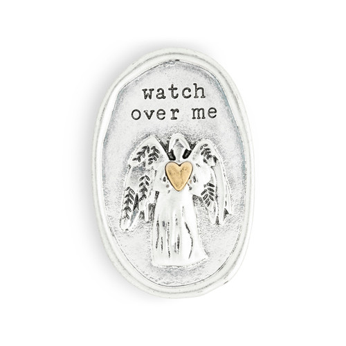 Guardian Angel Collection Watch Over Me Visor Clip 1.5" x 2" slide 