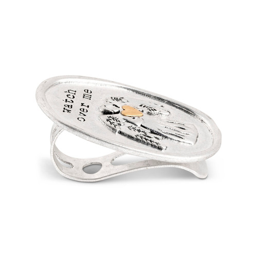 Guardian Angel Collection Watch Over Me Visor Clip 1.5" x 2" slide 