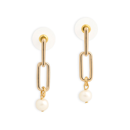 Pearls From Within Earrings - Gold slide 