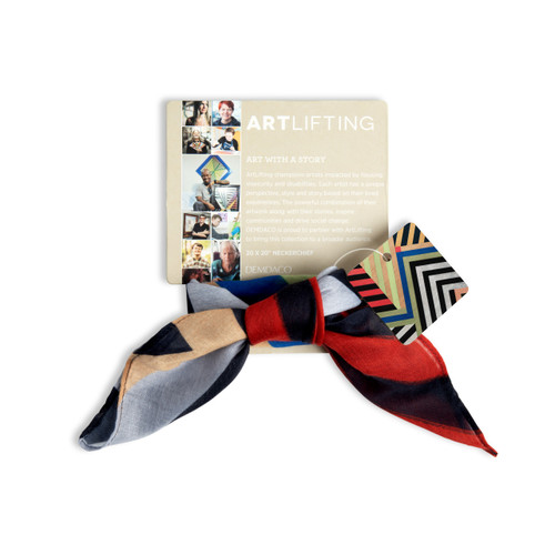ArtLifting Neckerchief - Broken Spectrum slide 