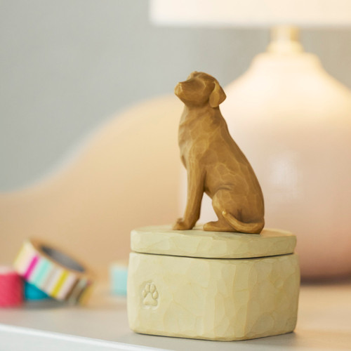 Love my Dog (golden) Keepsake Box slide 