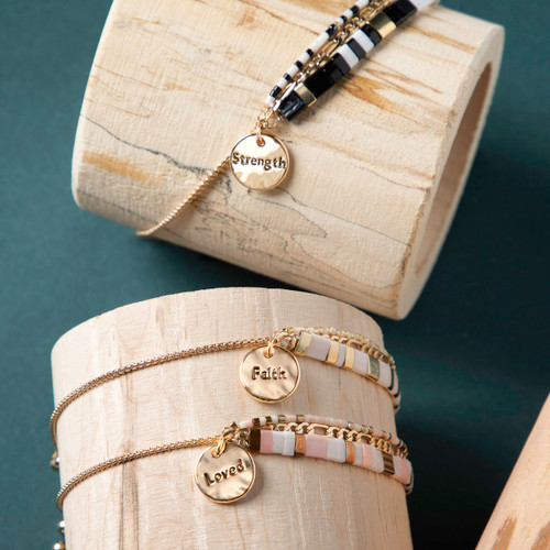 Your Journey Tile Bracelet - Loved slide 