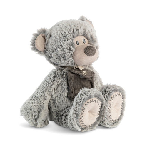 Gray Pocket Prayer Bear 11" slide 
