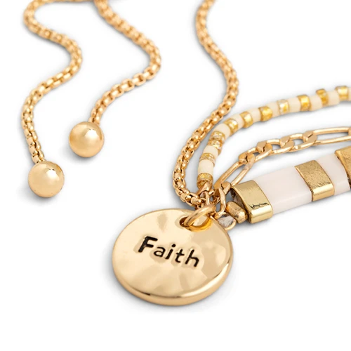 Your Journey Tile Bracelet - Faith slide 