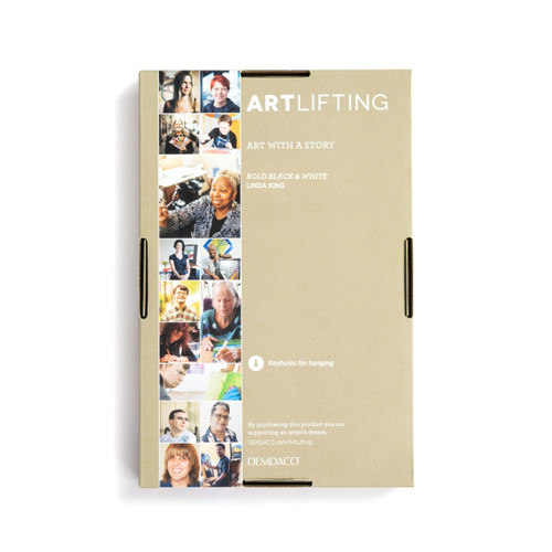 ArtLifting Small Tray - Bold Black and White slide 