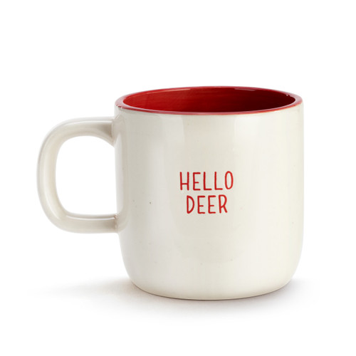 Ceramic Reindeer Mug slide 