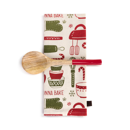 Bakers Gonna Bake Kitchen Towel & Utensil Set slide