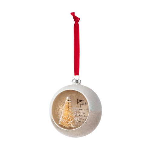 Dear You Cloche Ornament - Friend slide 