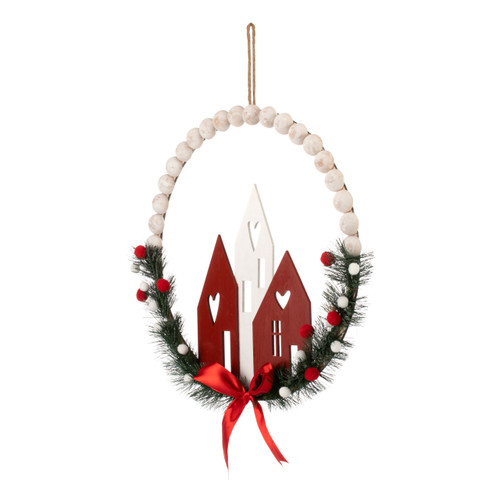 Cozy Home Hoop Wreath slide