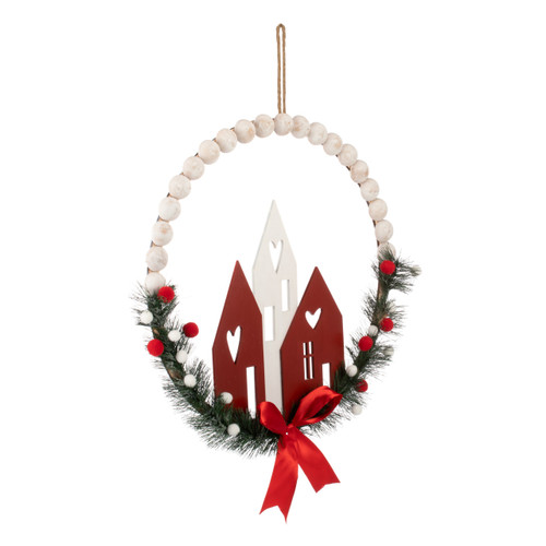 Cozy Home Hoop Wreath slide