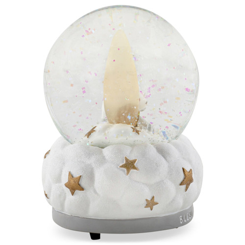 Lamb and Moon Musical Snow Globe slide 