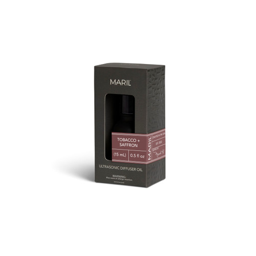 Tobacco + Saffron .5 fl oz. Ultrasonic Diffuser Oil - MARIL slide 