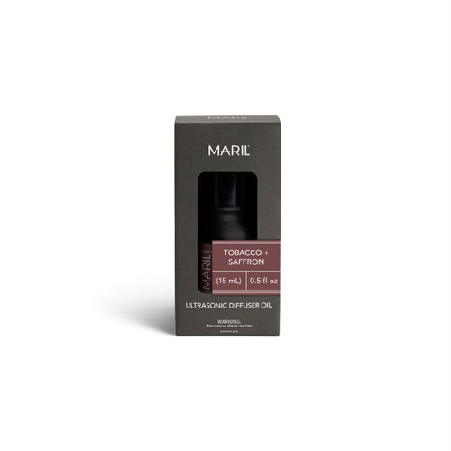 Tobacco + Saffron .5 fl oz. Ultrasonic Diffuser Oil - MARIL slide 