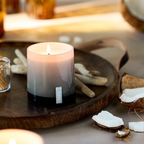 Coconut + Driftwood 8 oz. Candle - MARIL slide 