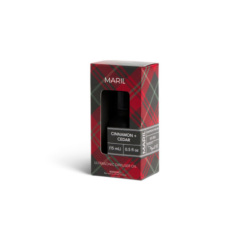 MARIL Cinnamon + Cedar - 0.5 fl oz Ultrasonic Diffuser Oil slide 