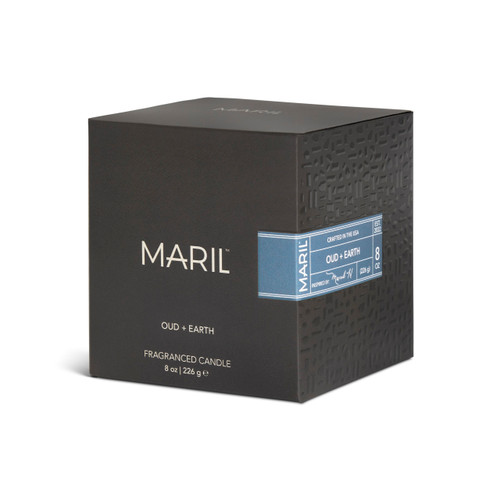 Oud + Earth 8 oz. Candle - MARIL slide 