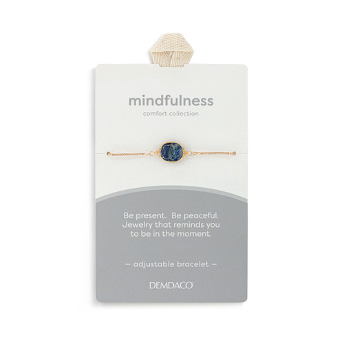 BeMindful Bracelet - Lapis slide 