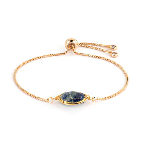 BeMindful Bracelet - Lapis slide 