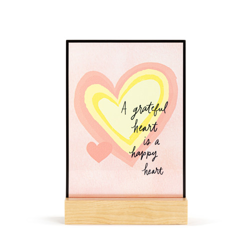 Grateful Heart Large Suncatcher slide 