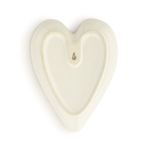 Mustard Gray Floral Heart Spoon Rest slide 