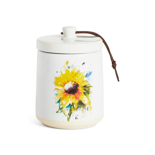 Sunflower Candle with Lid slide 