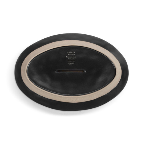 Black Gather 'Round Platter slide 