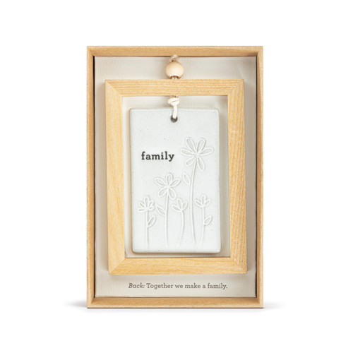 Together A Family Framed Hanging Plaque slide 