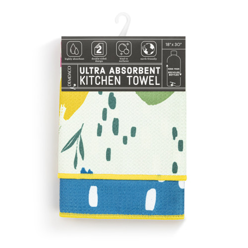 Bold Specs Absorbent Reversible Towel - 18x30in slide 