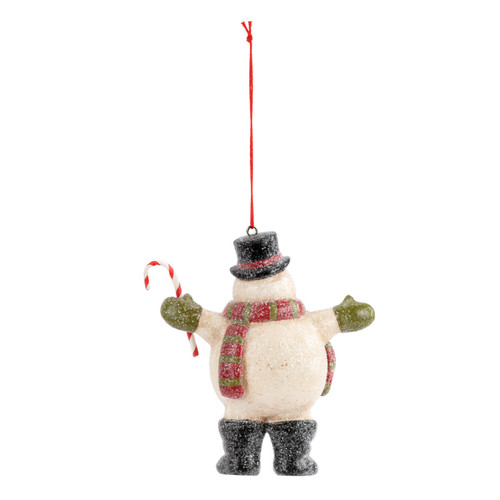 Snowman in Santa's Bag Ornament slide 