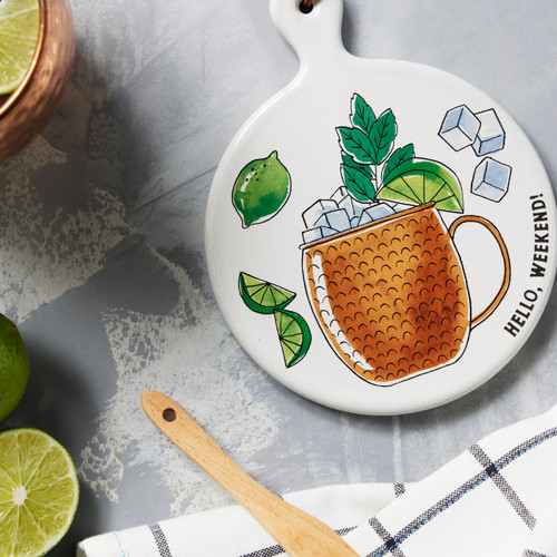 Moscow Mule Mini Ceramic Serving Board slide 