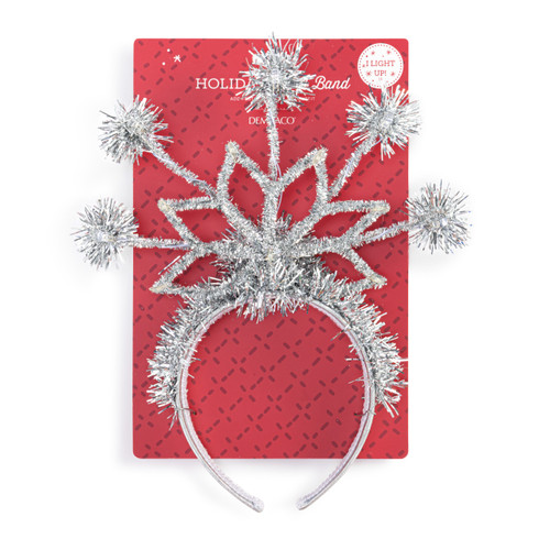 Lit Twinkle Tinsel Headband slide 