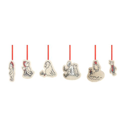 Pooh & Friends Plush Ornaments - 6 Assorted slide 