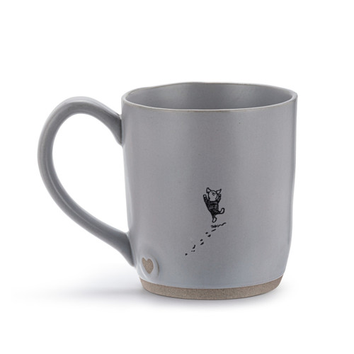 Winnie-the-Pooh Gray Stoneware Good Day Mug 14oz slide 