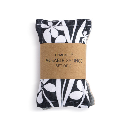 Bold Floral Kitchen Sponge - Set of 2 slide 