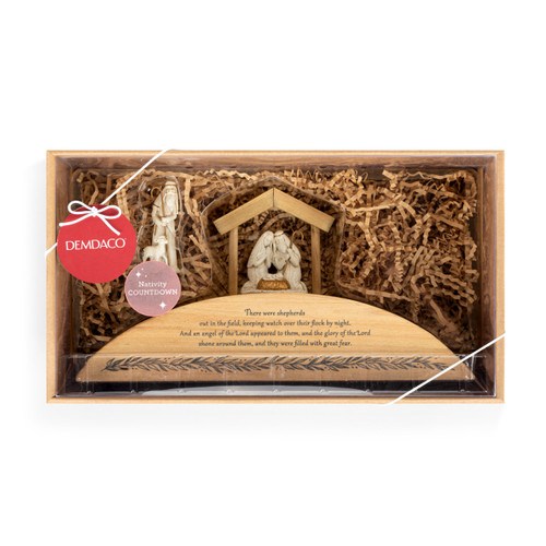 The Christmas Journey Shephard's Journey Advent Countdown 10" x 5" slide 