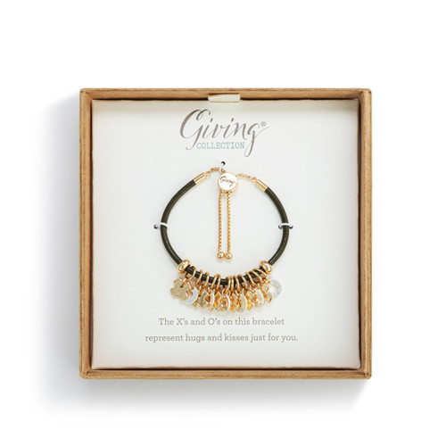 Charm Bracelet - Olive XOXO slide 