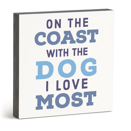 On the Coast Wall Art - 10"sq. slide 