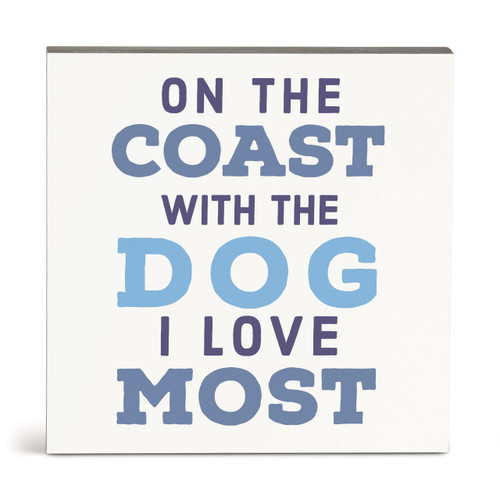 On the Coast Wall Art - 10"sq. slide 