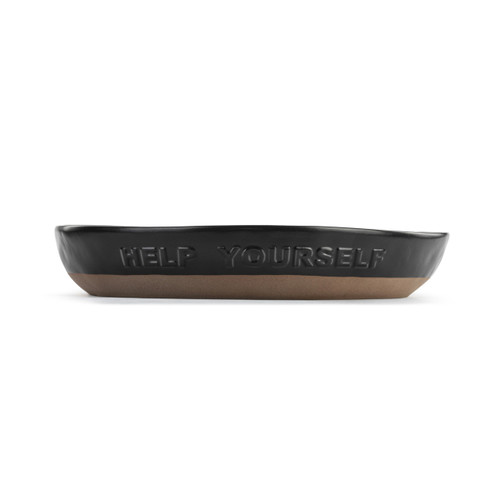 Black Help Yourself Serving Bowl slide 