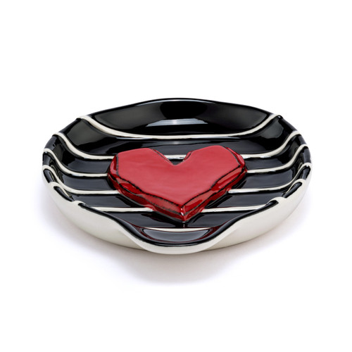 Red Heart and Black Spoon Rest slide 