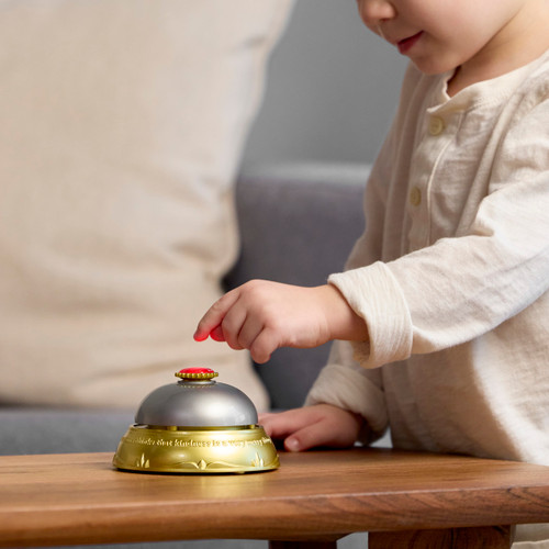 Santa's Kindness Collection Kids Kindness Bell With Sound 4.75" x 3" slide 