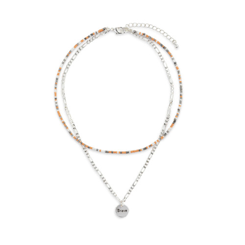 Your Journey Beaded Necklace - Brave slide 