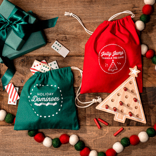 Jolly Jump Triangle Peg Game slide 